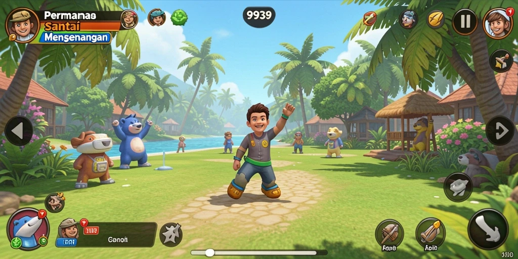 Tampilan screenshot gameplay 9939 yang penuh warna dan menarik.