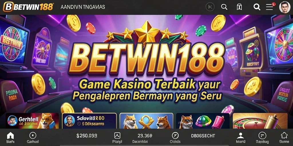 Tampilan menarik dari gameplay Kasino di BETWIN188.