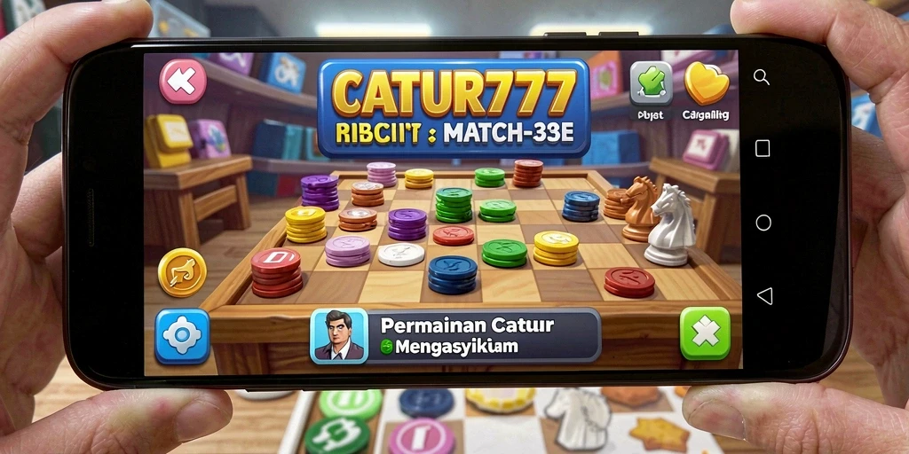 Tangkapan layar gameplay CATUR777 yang menarik dan penuh warna.