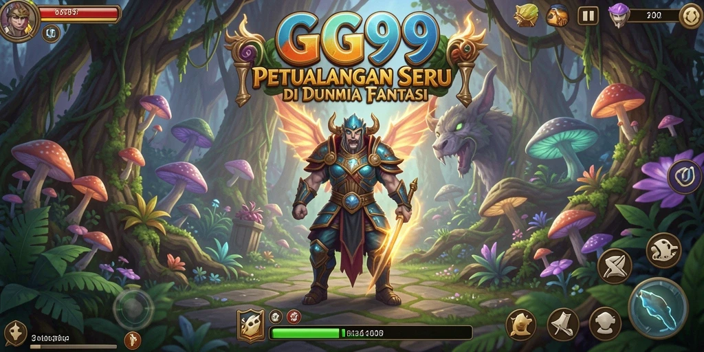 Tampilan gameplay <strong>GG99</strong> dengan petualangan seru penuh tantangan.