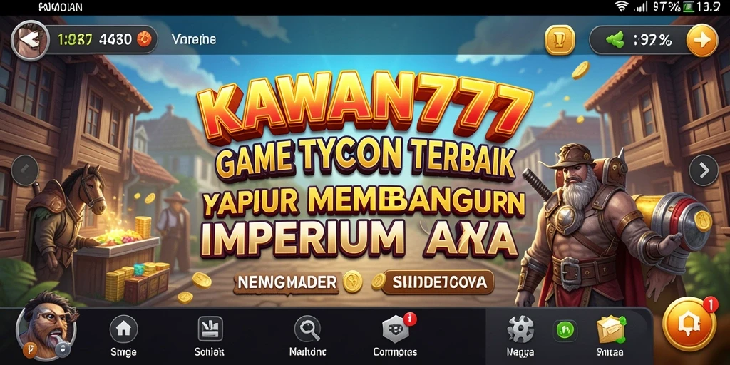 Tampilan gameplay KAWAN777 yang mendebarkan dan menantang.