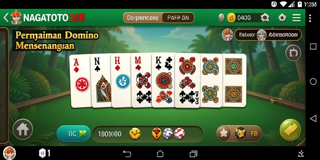 Screenshoot gameplay NAGATOTO168 dengan tampilan menarik dan seru.