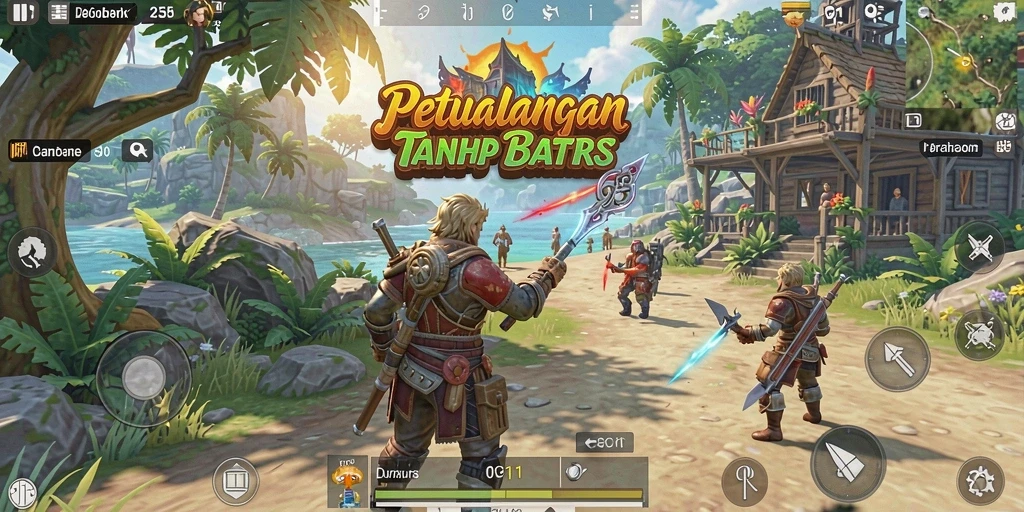 Screenshot PG11 menampilkan momen seru dalam petualangan dunia terbuka.