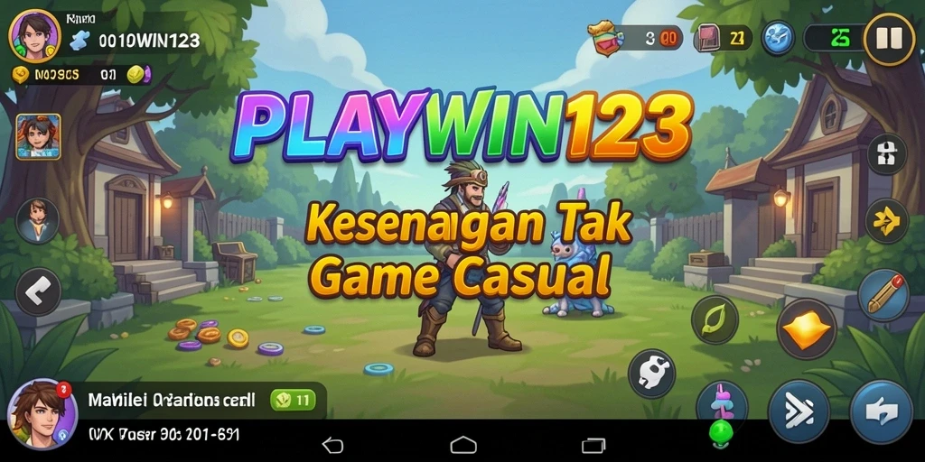 Tampilan gameplay seru dari PLAYWIN123 dengan berbagai tantangan.