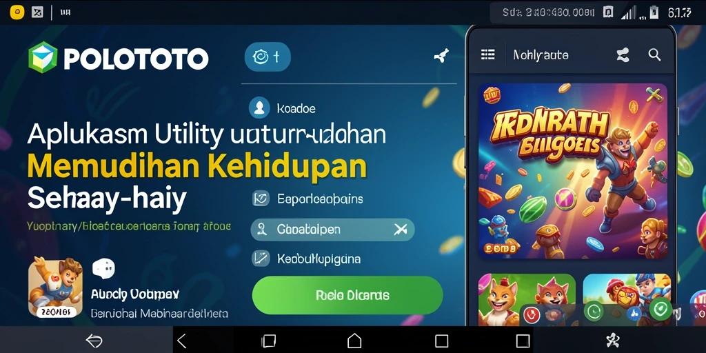 Tampilan screenshot utama POLOTOTO yang memudahkan pengelolaan tugas.