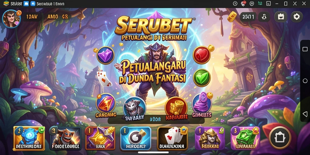 Screen capture menunjukkan aksi luar biasa dalam game petualangan.